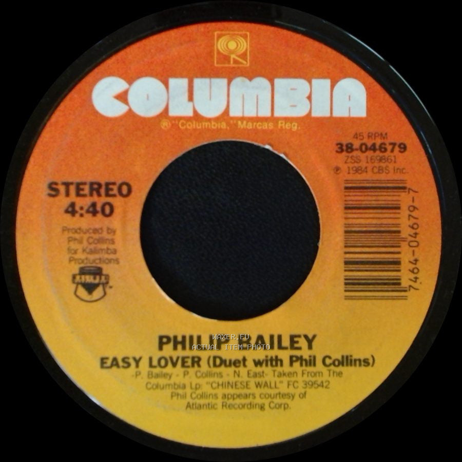 Philip Bailey - Easy Lover (Duet With Phil Collins) / Woman side A