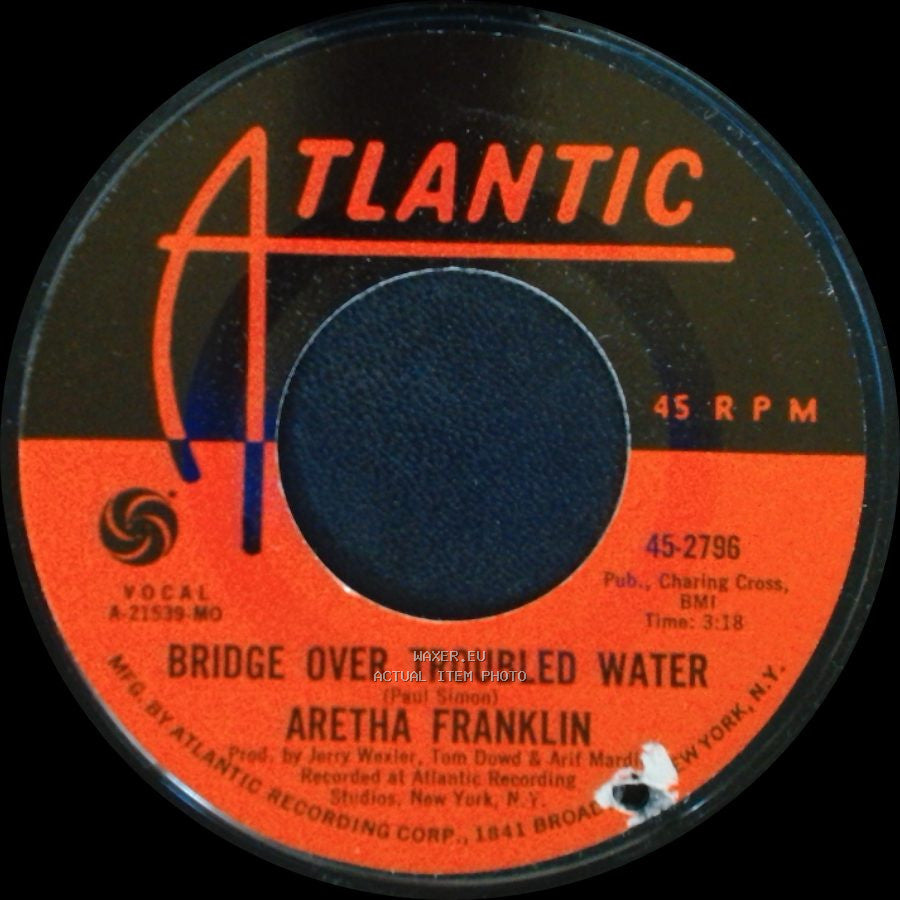 Aretha Franklin - Bridge Over Troubled Water / Brand New Me side A