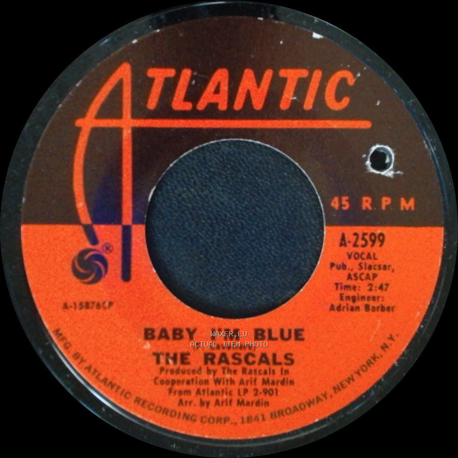 The Rascals - Heaven / Baby I'm Blue side B