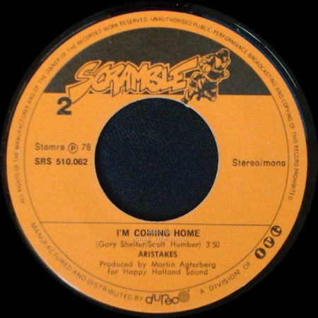 Aristakes - I'm Coming Home / Jennifer side A