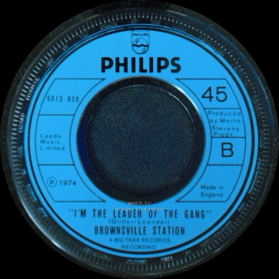 Brownsville Station - Kings Of The Party / I'm The Leader Of The Gang side B