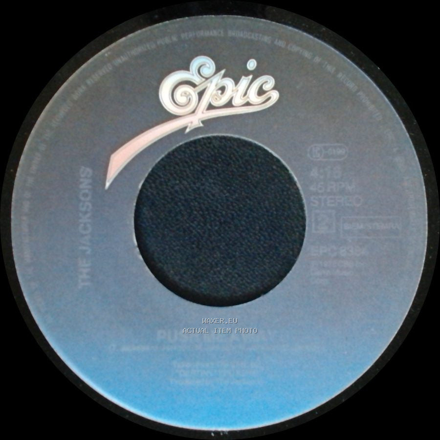 Michael Jackson / The Jacksons - She's Out Of My Life / Push Me Away side B
