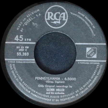 Glenn Miller And His Orchestra / Glenn Miller - Pennsylvania · 6.5000 / Little Brown Jug side A