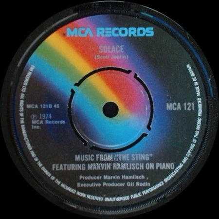 Marvin Hamlisch - Solace / The Entertainer side A