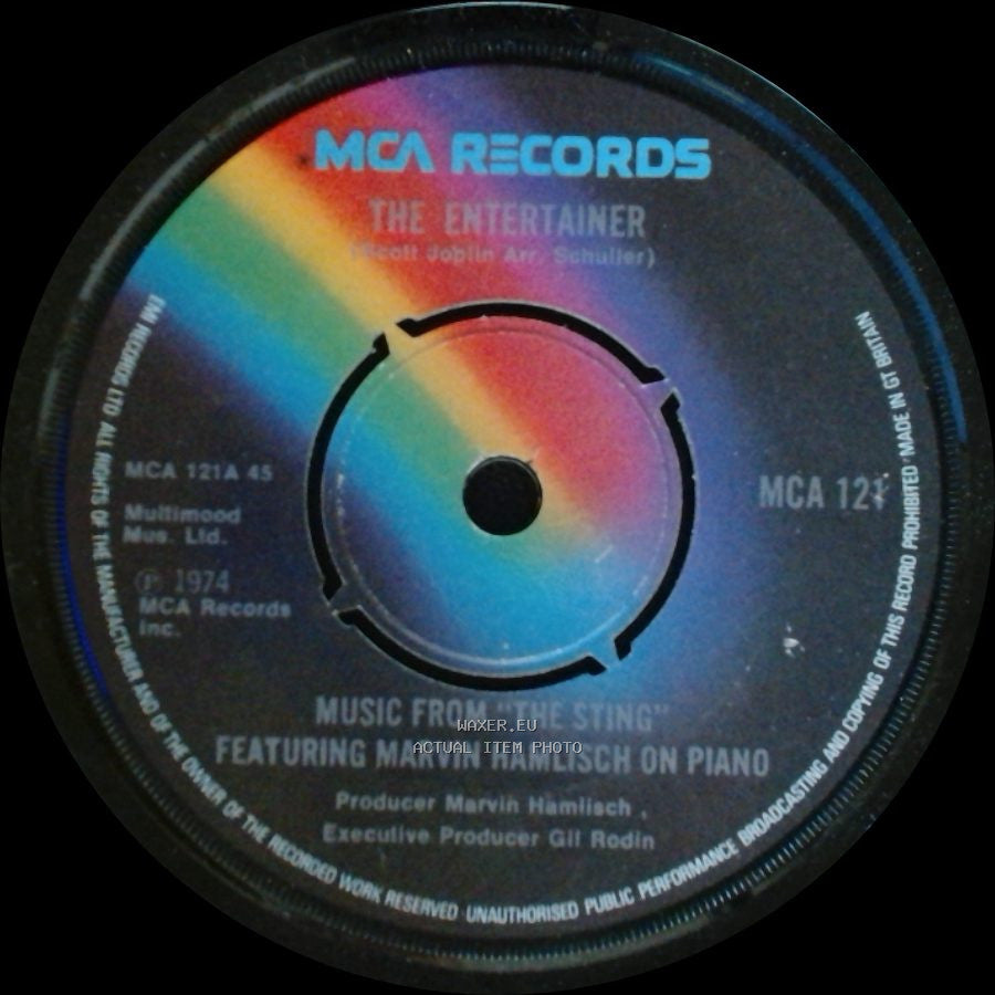 Marvin Hamlisch - Solace / The Entertainer side B