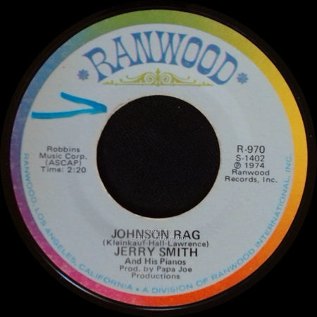 Jerry Smith - Rattle Trap / Johnson Rag side B