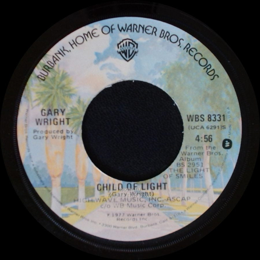 Gary Wright - Child Of Light / Phantom Writer side A