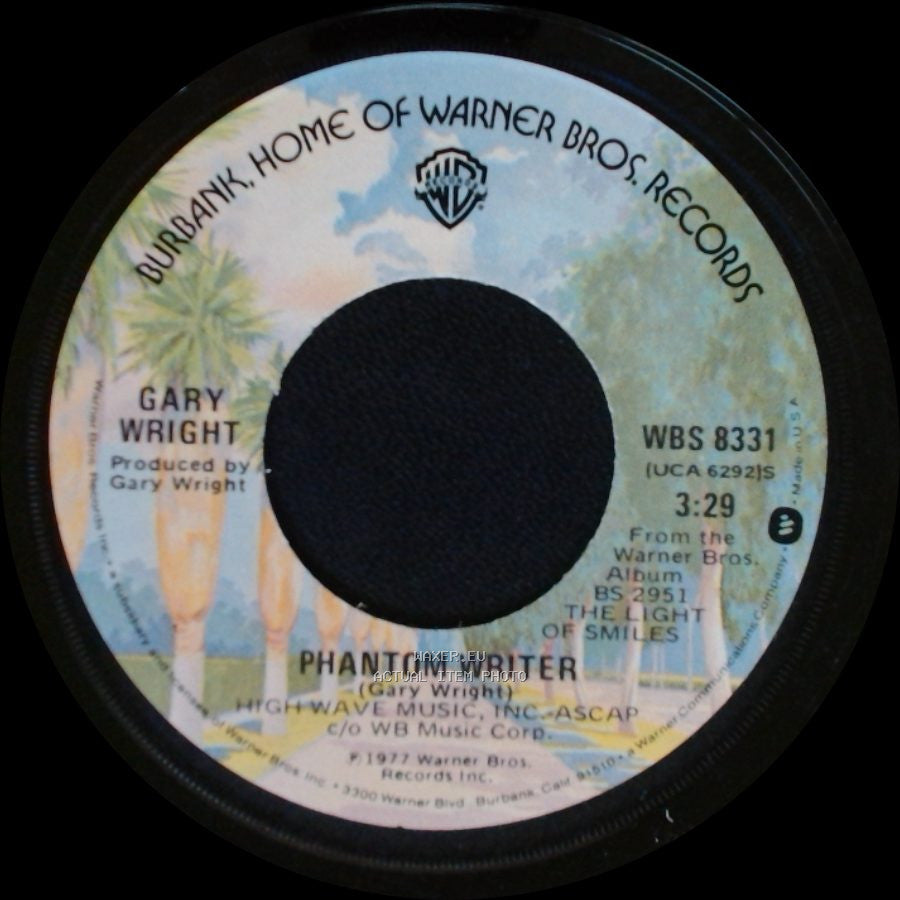 Gary Wright - Child Of Light / Phantom Writer side B