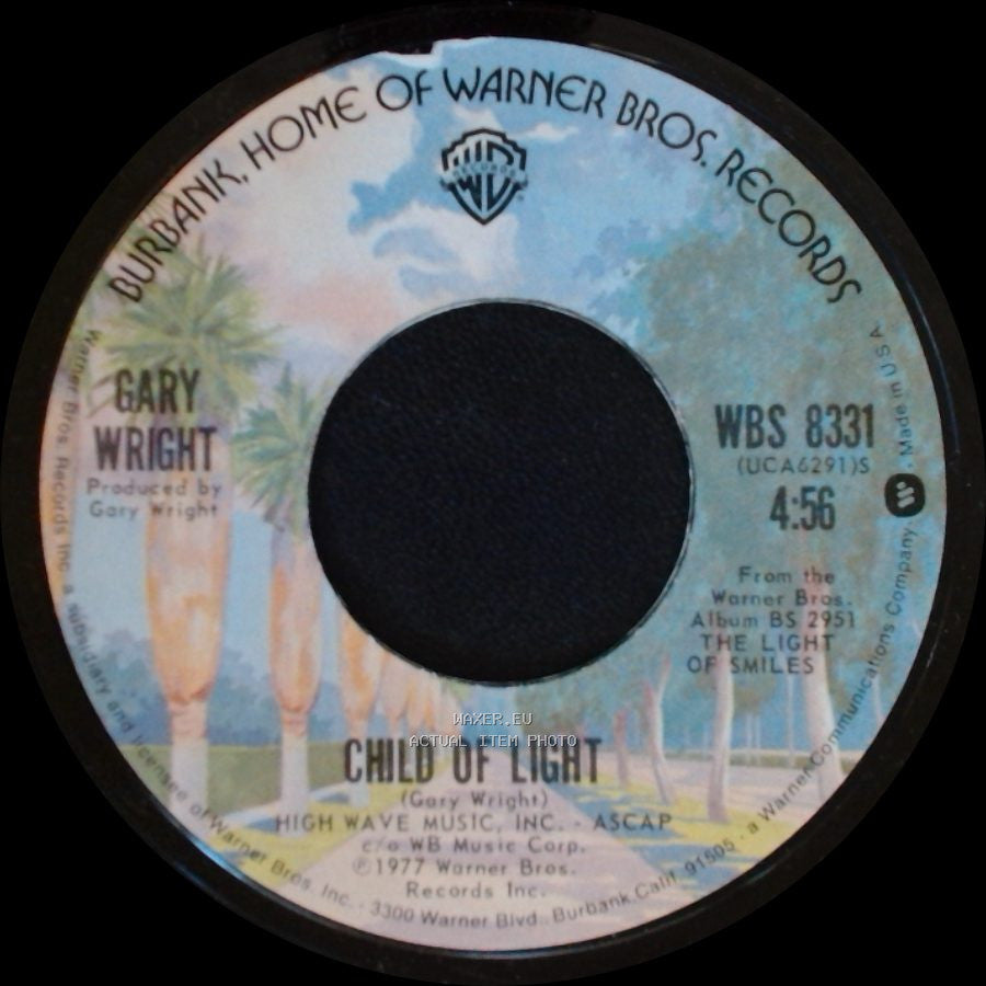 Gary Wright - Child Of Light / Phantom Writer side A