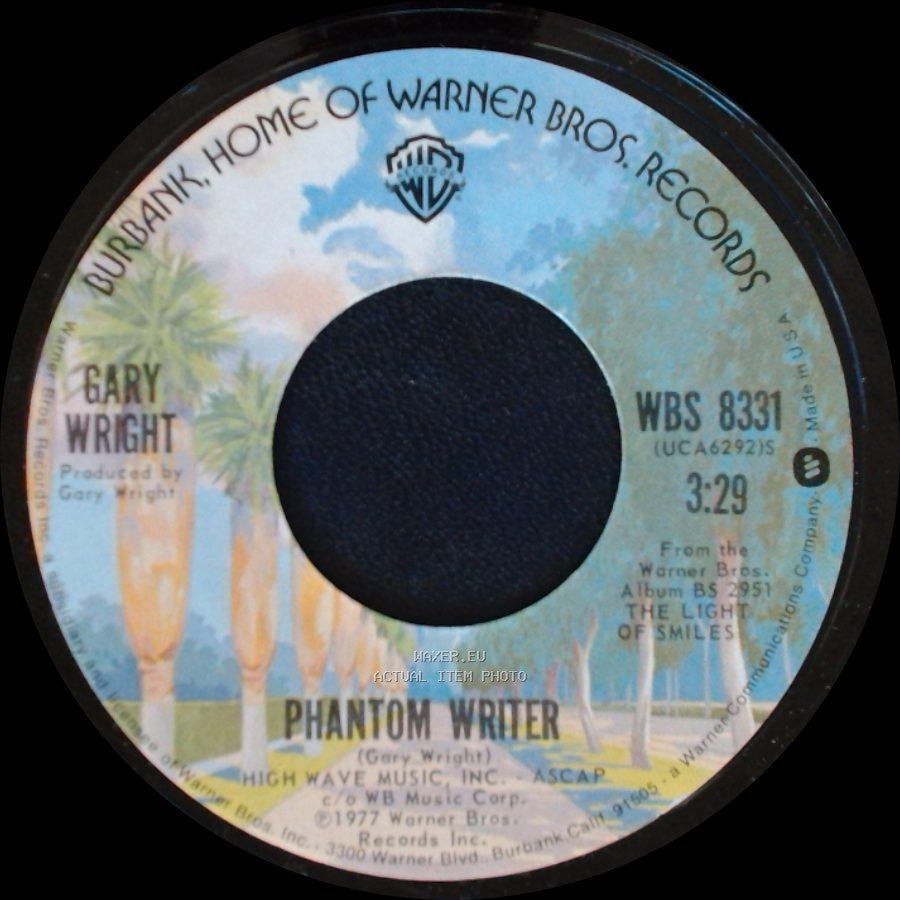 Gary Wright - Child Of Light / Phantom Writer side B