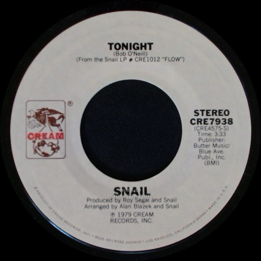 Snail - Tonight / Forever side A