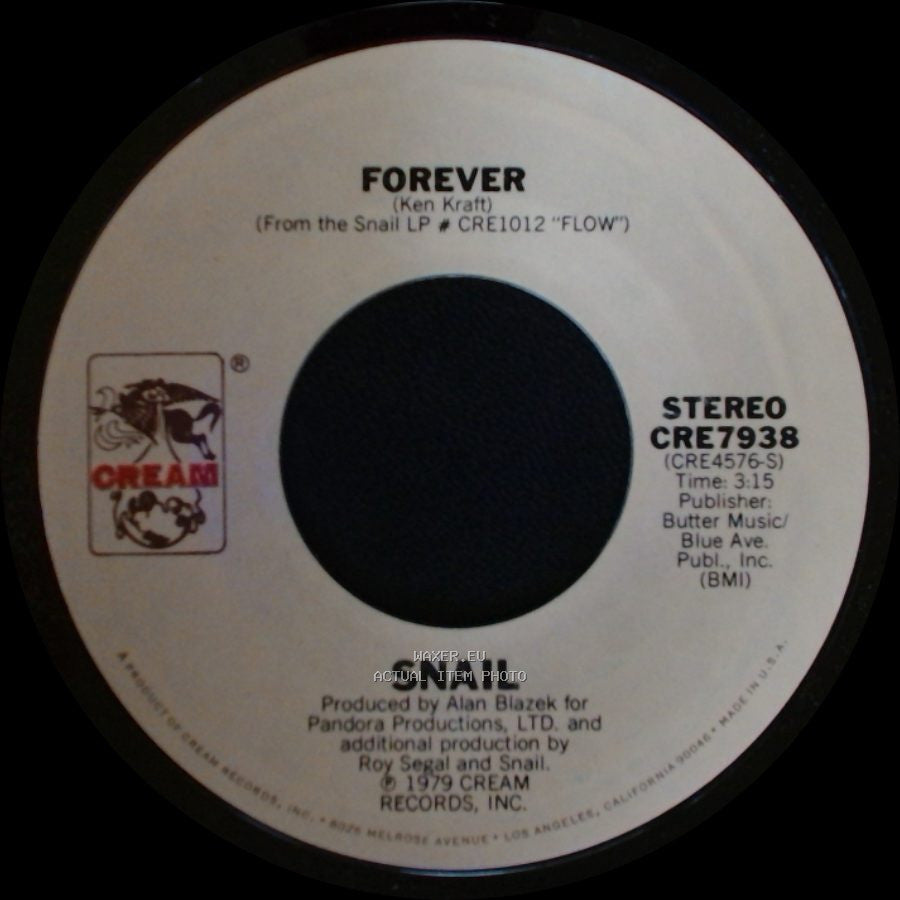 Snail - Tonight / Forever side B