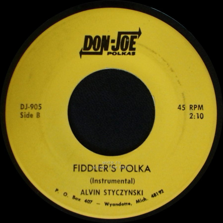 Alvin Styczynski - Memories Waltz / Fiddler's Polka side B