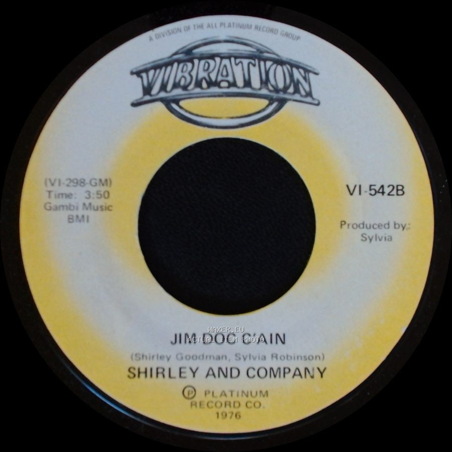 Shirley And Company - I Like To Dance / Jim Doc C'ain side B