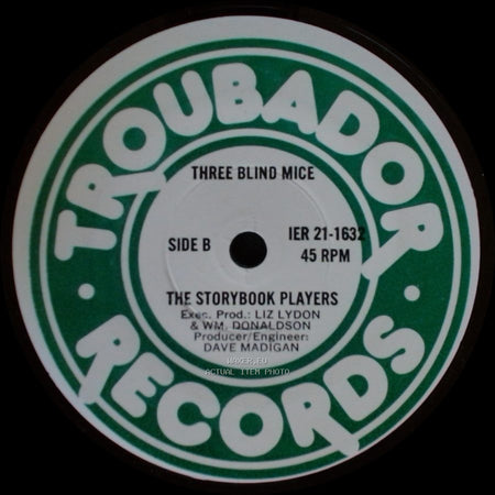 The Storybook Players - Three Blind Mice / Three Blind Mice side B