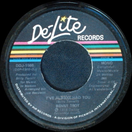Benny Troy - I've Always Had You / I've Always Had You side A