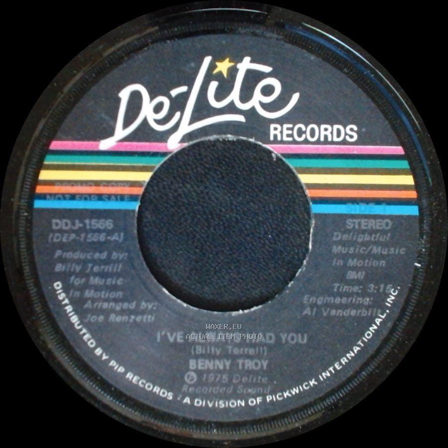 Benny Troy - I've Always Had You / I've Always Had You side B