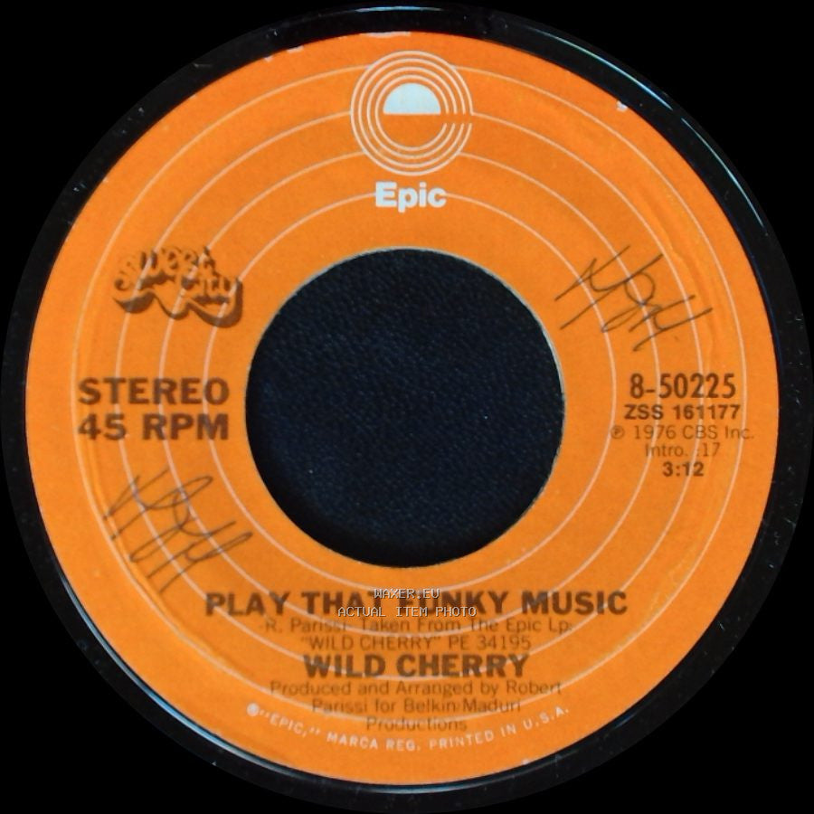 Wild Cherry - Play That Funky Music / The Lady Wants Your Money side A