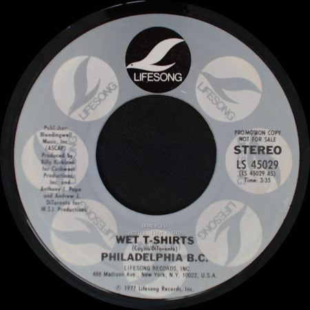 Philadelphia B.C. - Wet T-Shirts / Wet T-Shirts side A