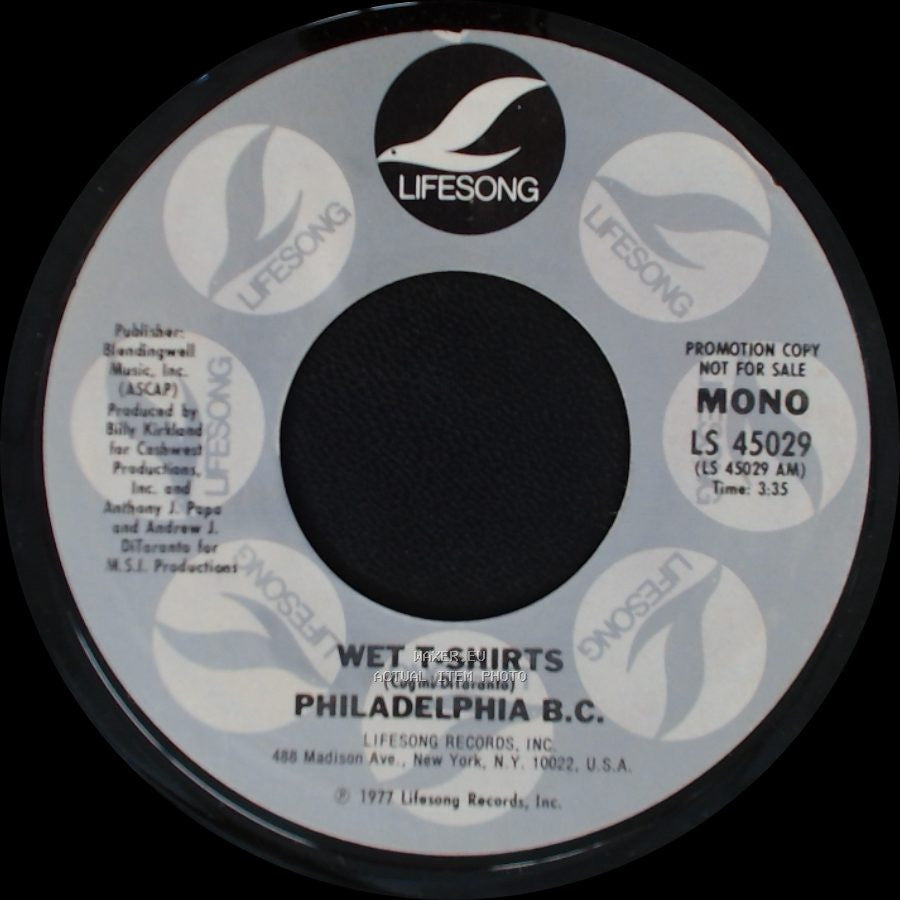 Philadelphia B.C. - Wet T-Shirts / Wet T-Shirts side B
