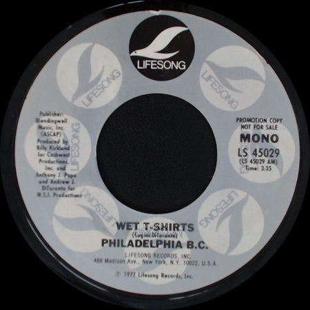 Philadelphia B.C. - Wet T-Shirts / Wet T-Shirts side B