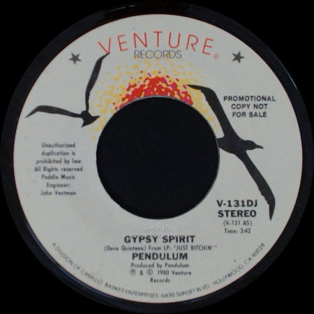 Pendulum - Gypsy Spirit / Gypsy Spirit side A