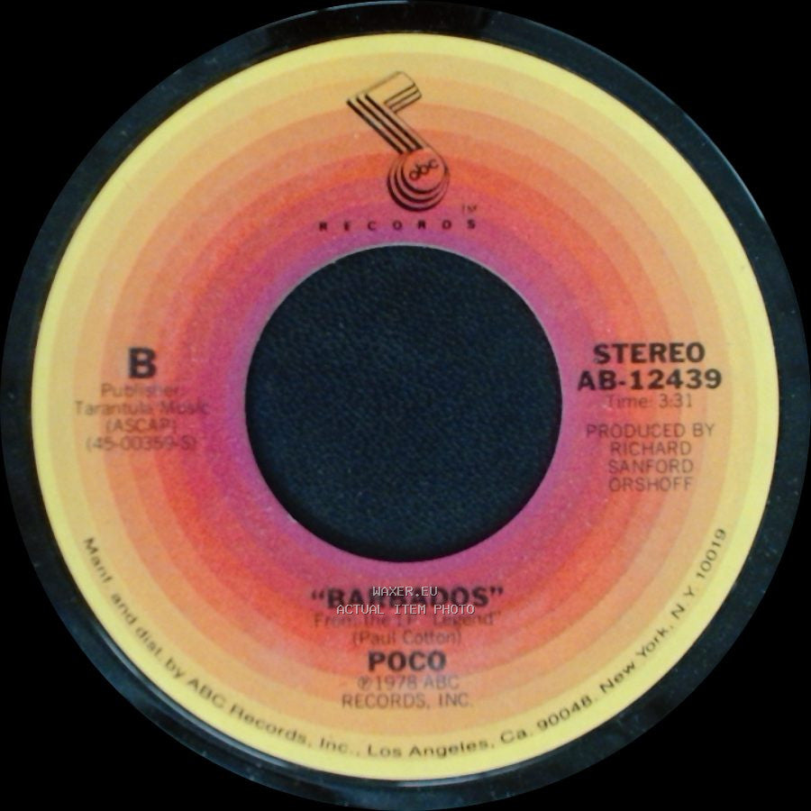 Poco - Barbados / Crazy Love side A