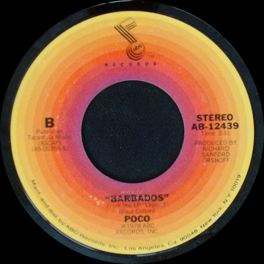 Poco - Barbados / Crazy Love side A