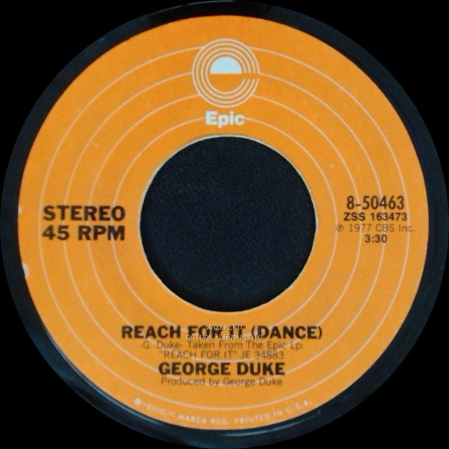 George Duke - Reach For It (Dance) / Just For You side A