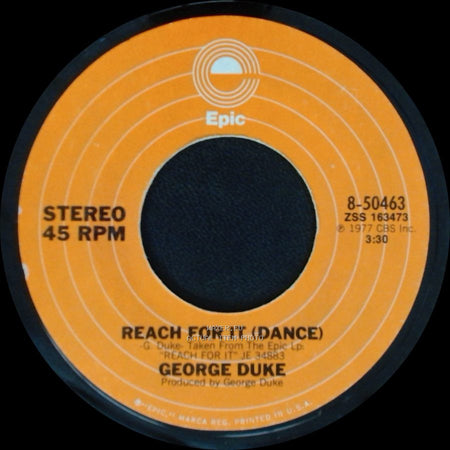George Duke - Reach For It (Dance) / Just For You side A
