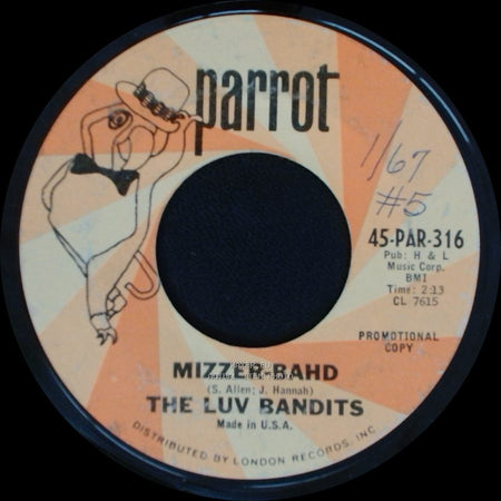 The Luv Bandits - Mizzer-Bahd / Blues #2 side A
