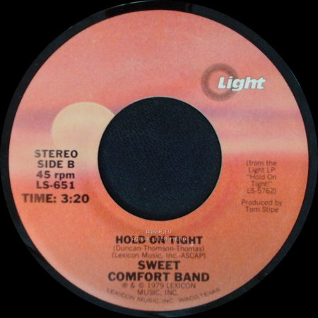 Sweet Comfort Band - Undecided / Hold On Tight side B