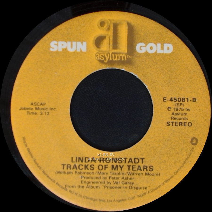 Linda Ronstadt - Tracks Of My Tears / Heat Wave side A