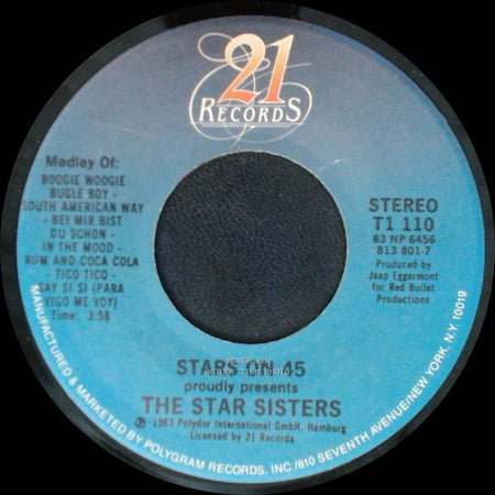 The Star Sisters - Stars On 45 / Stars Serenade side A