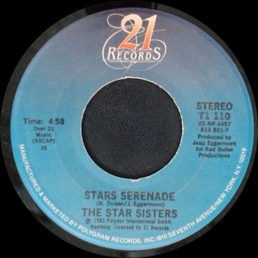 The Star Sisters - Stars On 45 / Stars Serenade side B