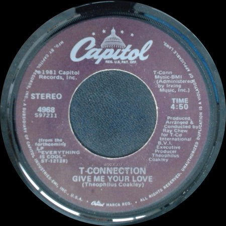 T-Connection - Everything Is Cool / Give Me Your Love side B