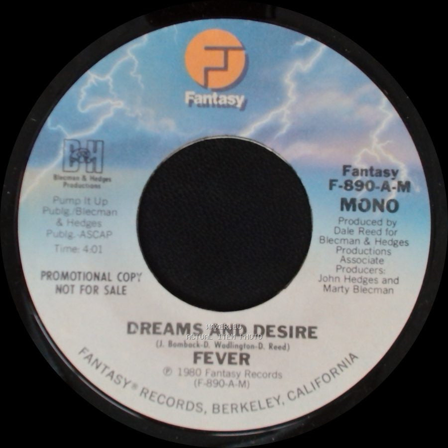 Fever - Dreams And Desire / Dreams And Desire side A