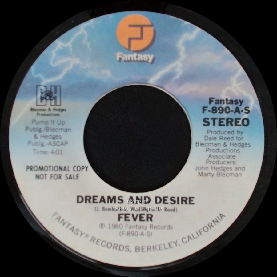 Fever - Dreams And Desire / Dreams And Desire side B
