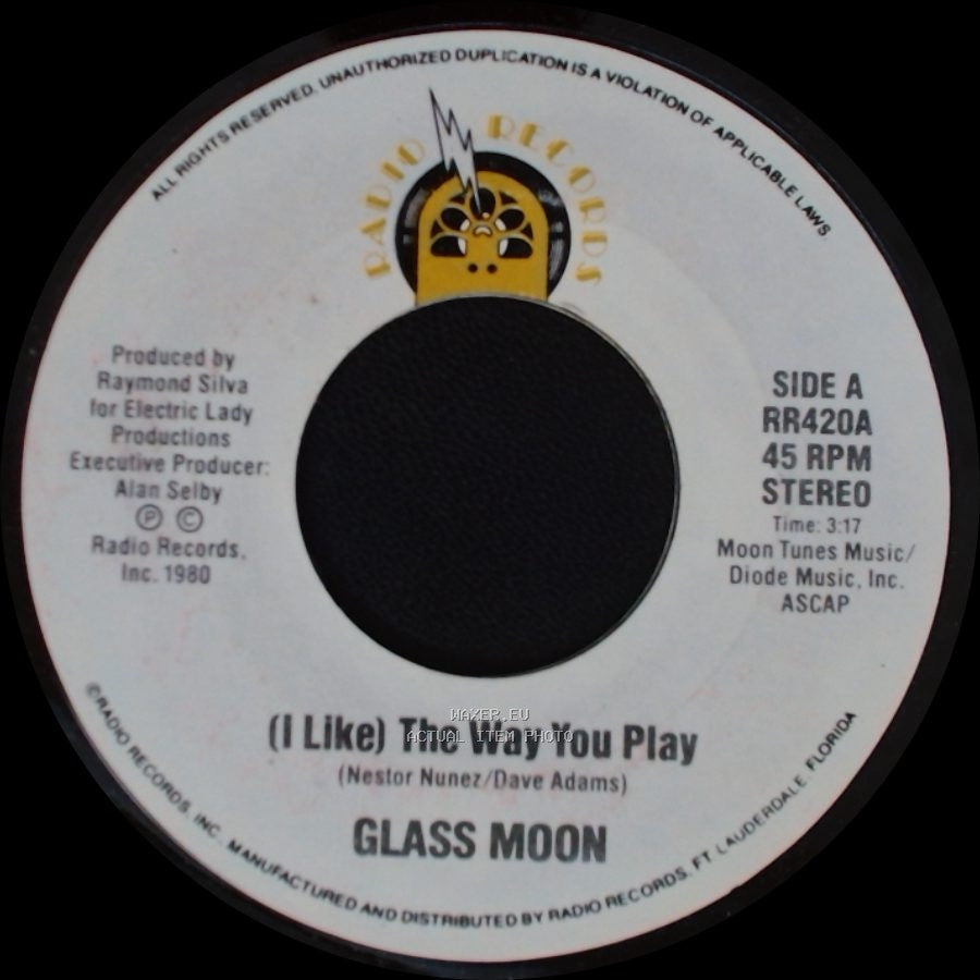 Glass Moon - (I Like) The Way You Play / Killer At 25 side A