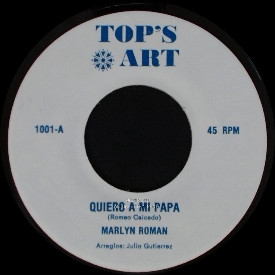 Marlyn Roman - Quiero A Mi Papa / Le Llaman Jesus side A