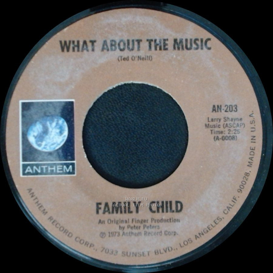 He - What About The Music / Family Child side A