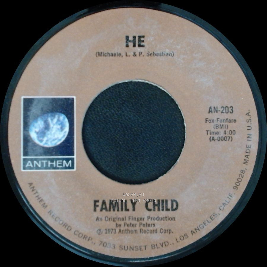 He - What About The Music / Family Child side B