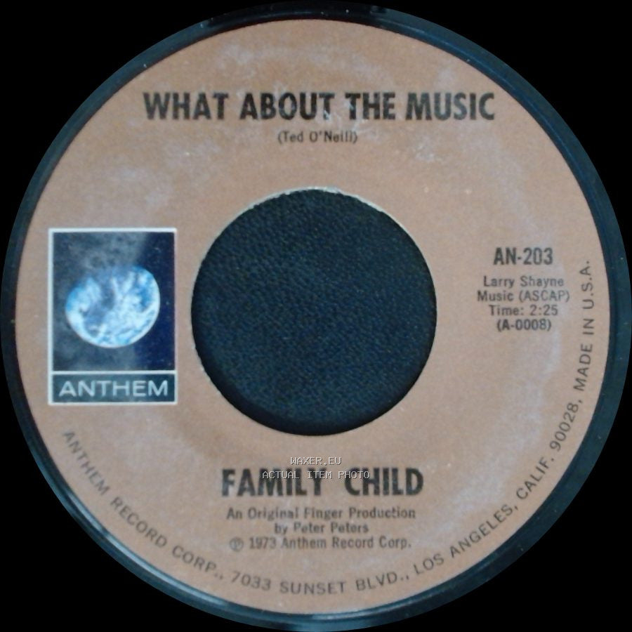 He - What About The Music / Family Child side A