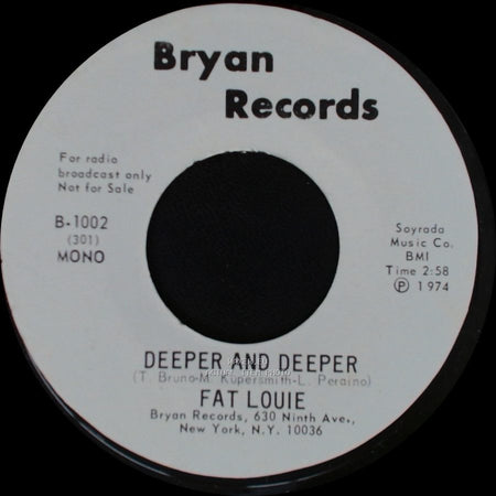 Fat Louie - Deeper And Deeper / Deeper And Deeper side A