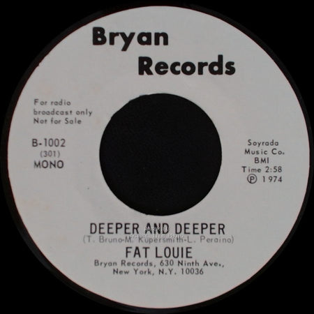 Fat Louie - Deeper And Deeper / Deeper And Deeper side B