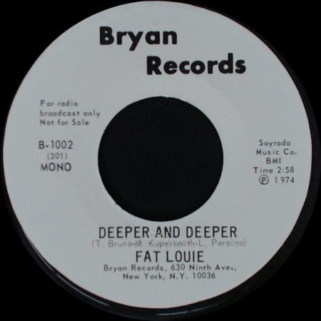Fat Louie - Deeper And Deeper / Deeper And Deeper side B