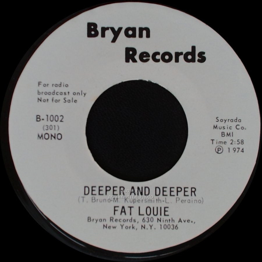 Fat Louie - Deeper And Deeper / Deeper And Deeper side A