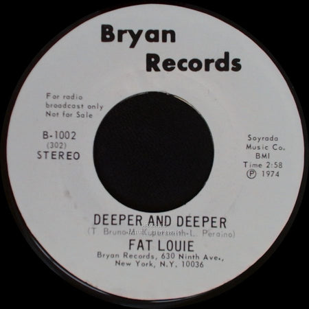 Fat Louie - Deeper And Deeper / Deeper And Deeper side A
