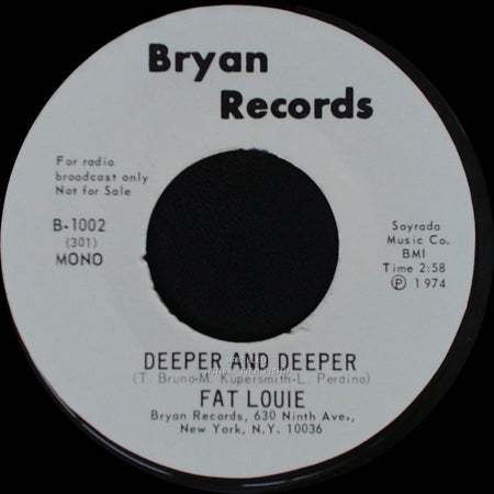 Fat Louie - Deeper And Deeper / Deeper And Deeper side B