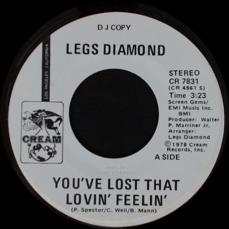 Legs Diamond - You've Lost That Lovin' Feelin' / You've Lost That Lovin' Feelin' side A
